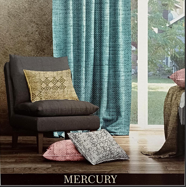 MERCURY Curtain and Cushion