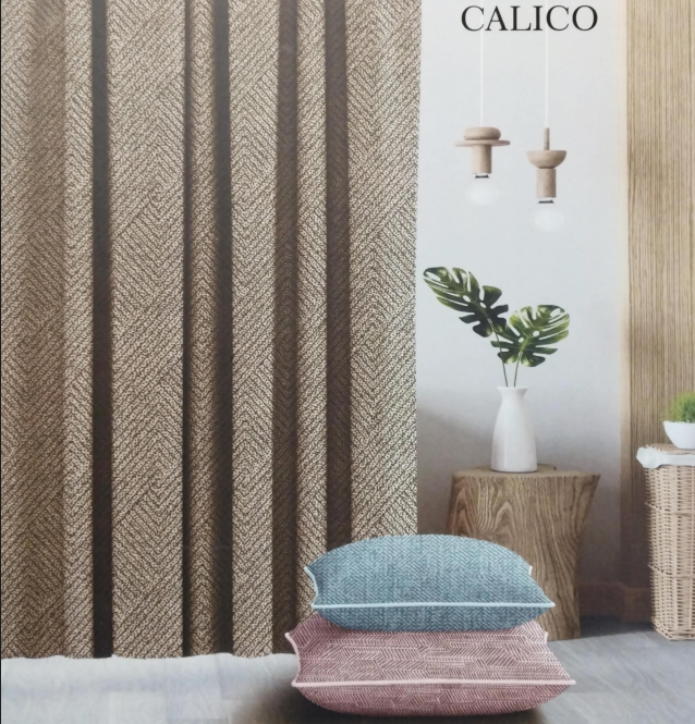 CALICO Curtains and Cushions