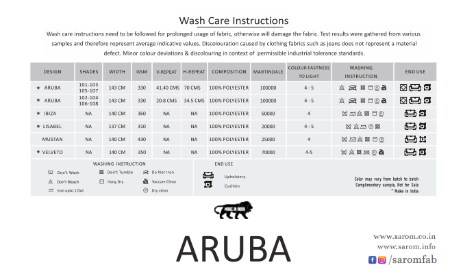 Aruba Fabric