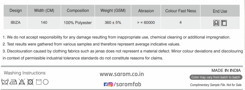 IBIZA FABRIC