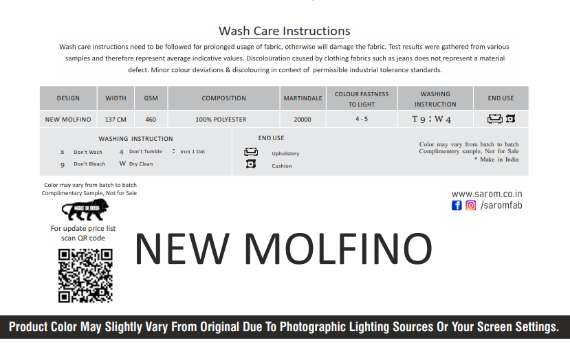 New Molfino fabric