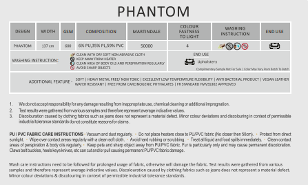 PHANTOM FABRIC
