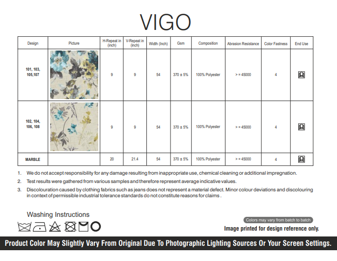 VIGO FABRIC
